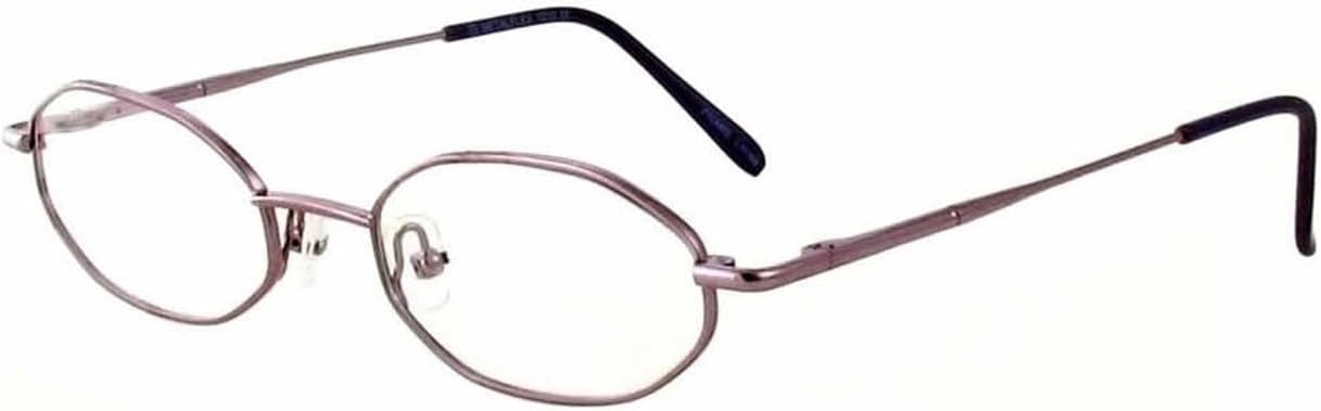 Calabria Metal Flex KIDS 1015 Oval Reading Glasses Blue Light Filter or Clear Lens Girls