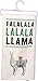 Primitives by Kathy 30940 Stitch Art Kitchen Towel, La La Llama