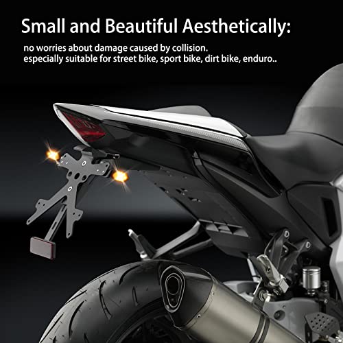 Motorrad Blinker Jmtbno 4x LED E-geprüft Universal vorne hinten