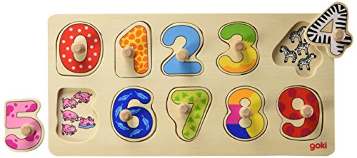 Preisvergleich Produktbild Goki Puzzle 10 Teile 57480 ab 2 Jahren