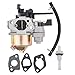 Hipa Carburetor + Tune Up Kit Spark Plug for Harbor Freight Predator 212cc 6.5HP OHV Horizontal Engine 69730 69727