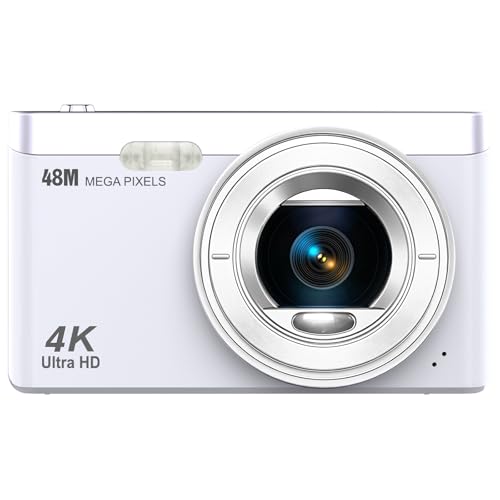 2026�V�o�� �f�W�^���J���� 4800����f 4K�^�� �f�W�J�� 64G SD�J�[�h�t�� �R���f�W 18X�f�W�^���Y�[�� ��Ԃ�␳ �y�� �R���p�N�g�J���� 4k 2.88�C���` IPS�X�N���[�� ���{��������t ��N�ۏ� �z���C�g