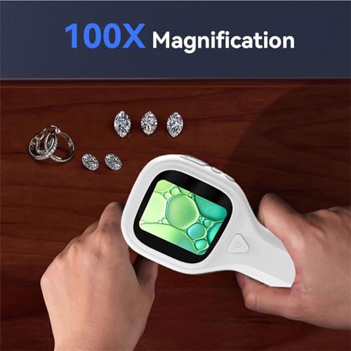 Microscope compact 500X écran LCD avec corps léger fixe stable