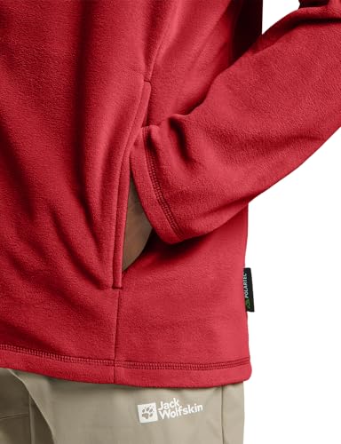 Jack Wolfskin Herren Taunus Fz M Fleece-Jacke, Adrenaline Red, XXL EU – Ansicht 6