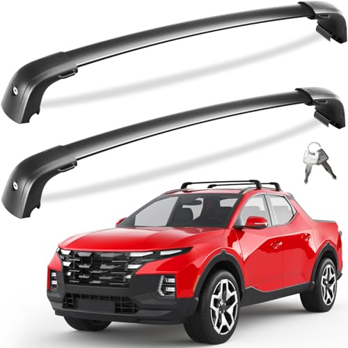 Tuyoung 300lbs Roof Rack Cross Bars for Hyundai Santa Cruz 2021-2026