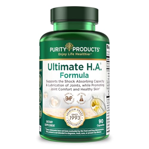 Purity Products Ultimate H.A. Formula - Clinically Studied BioCell Collagen - Dynamic Hyaluronic Acid Support for the Joints and Skin - 90 Count - from Purity Products Ultimate H.A. Formula - Clinically Studied BioCell Collagen - Dynamic Hyaluronic Acid Support for the Joints and Skin - 90 Count - from