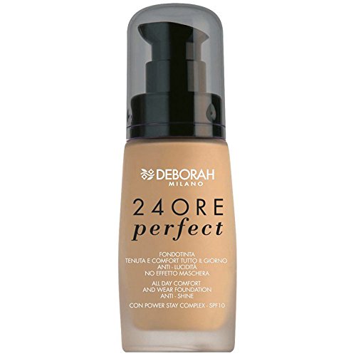 Deborah 24 Hour Perfect Foundation, Number 3, Caramel Beige