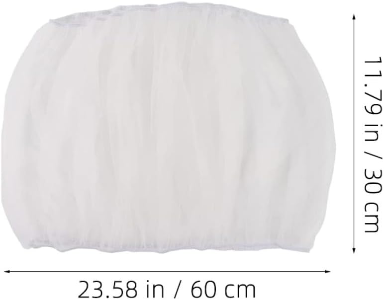 6pcs Parrot Cage Cover Mesh Netting Protector for Birdcages Elastic Design to Prevent Food and Interference Easy to Clean and Install