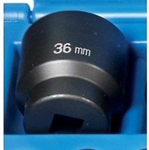 Grey Pneumatic (2136M) 1/2" Drive x 36mm Standard 12-Point Socket 36mm Standard - 12 Point