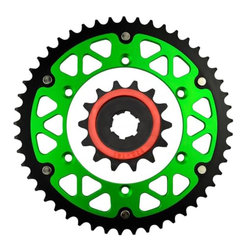 Pignon avant 14 dents et couronne arrière moto pour KDX200 KLX250