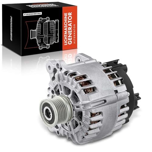 Frankberg Lichtmaschine Generator Kompatibel mit A4 8K2 B8 2.0L 2007-2015 Golf VII 5G1 BE1 1.4L-2.0L 2012-Heute Replace# 03G903016B