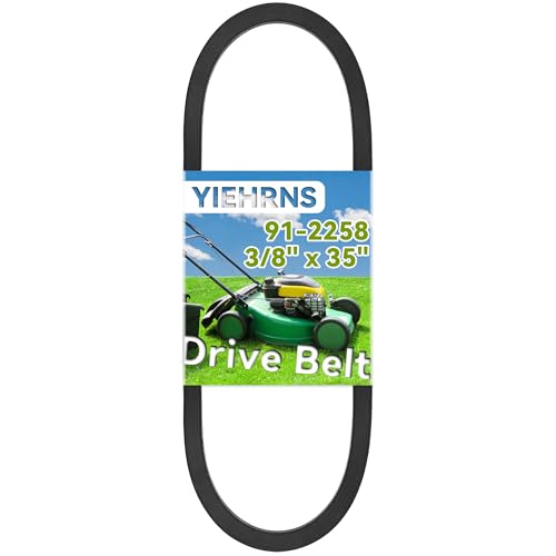 91-2258 V �x���g Toro 22�C���` ���T�C�N���[ Toro 20016 20017 20018 91-2258 912258 20340 149cc �����p������ 3/8�C���` x 35�C���` �Ŋ���@�g�����X�~�b�V�����h���C�u�x���g