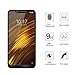 [2-Pack]Jbao Direct Xiaomi Pocophone F1 Screen Protector, 9H Hardness [Scratch Resistant][Anti-Fingerprint] [Bubble Free][Ultra Thin][Full Screen Coverage]Tempered Glass for Xiaomi Pocophone F1(Black)