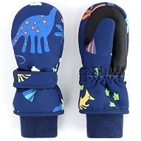 Olreco Baby-Fäustlinge Wasserdicht & Extra Warm – Winterhandschuhe Für Kleinkinder (6-24 Monate & 2-4 Jahre)