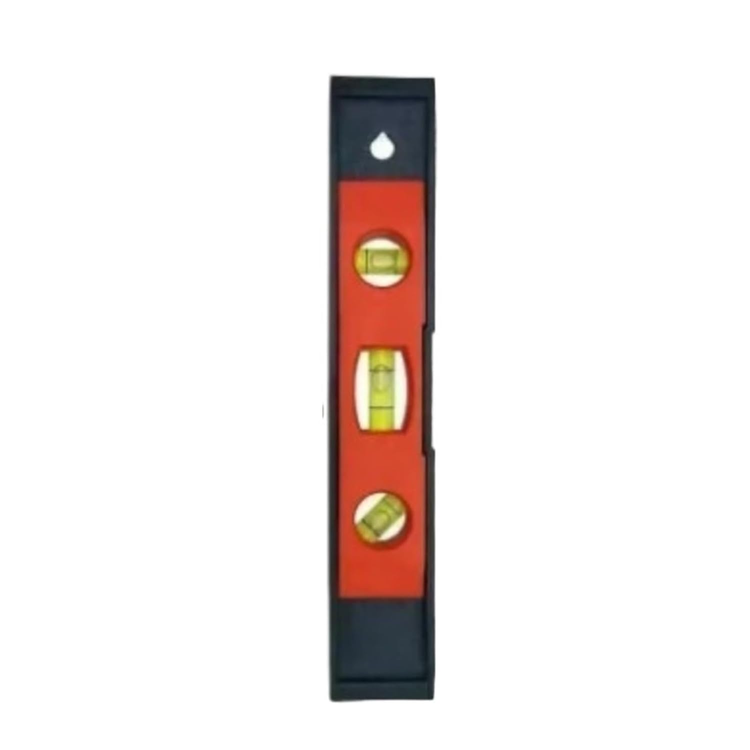 Magnetic level ruler 3 bubbles mechanical level shockproof(30CM R 1PCS)