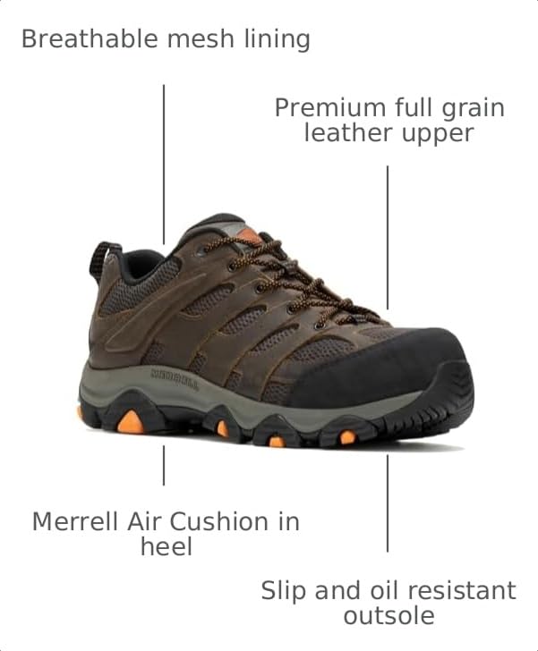 Image of Merrell Men's Moab Vertex 2 Carbon Fiber