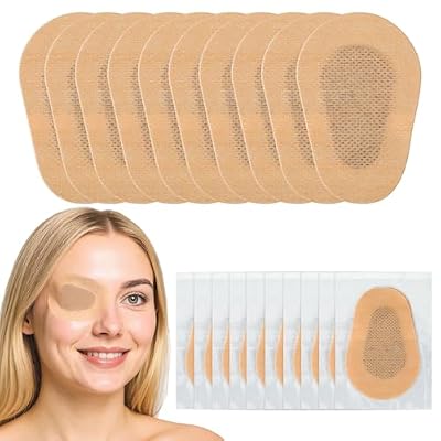 Sibba 20 x Eye Patches for Adults Adhesive Disposable Medical Eye Patch Light Blocking Eyes Pad Stickers Breathable Sleep Patches Non-Woven Adhesive Bandages Eyepatch for Amblyopia Lazy Eyes, 3.5x2.5