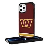 Keyscaper Washington Commanders iPhone Rugged Stripe Design Case