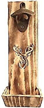 Bottle Opener Deer Head Carving