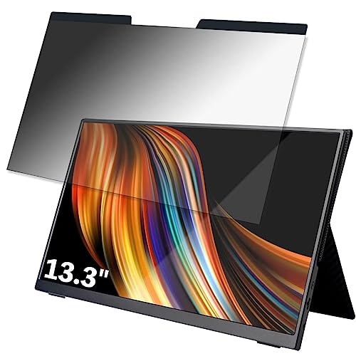 LINKS Quintokuta 5Z133-V2 13.3�C���` 16:9 �Ή� �}�O�l�b�g�� �`�����h�~�t�B���^�[ �v���C�o�V�[�t�B���^�[ �u���[���C�g�J�b�g �p�\�R�� PC �t���ی�t�B���� ���ʎg�p�\ ���˖h�~ ���E�ȒP �ی�V�[�g