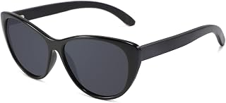 TimMira Polarized Wood Sunglasses for Women & Men - Trendy Cat Eye Sun Glasses, Stylish Look & 100% UV Eye Sun Protection