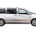 Made In USA! 2008-2015 Chrysler Town & Country 8PC Stainless Steel Chrome Pillar Post Trim