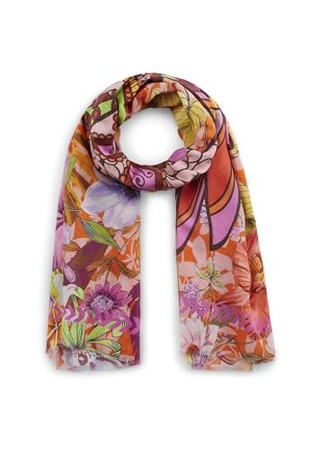 CODELLO PRINTED SCARF LIGHT ORGANIC 100 CO