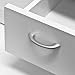 Deuba Mueble bajo Lavabo Armario de Suelo Blanco con 3 cajones 1...