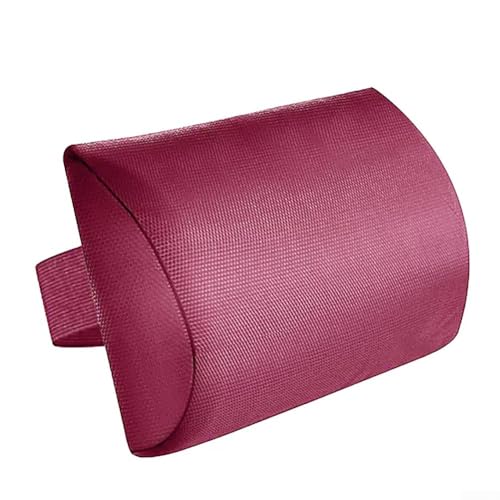Almohada ajustable para silla de descanso con material refrescante para relajarse bajo el sol (vino tinto)
