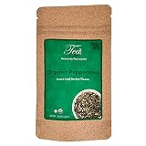 Heavenly Tea Leaves Organic Peppermint, Loose Leaf Herbal Tea, Essentials Collection, 63 Oz. (Approx