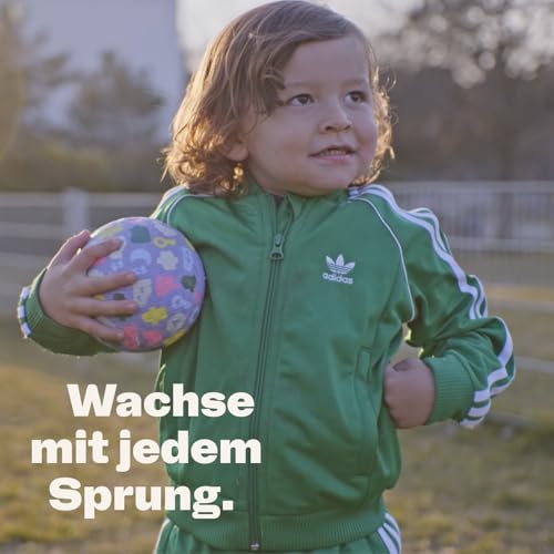 Bouncing Buddy – Der perfekte Spielball für Kleinkinder (5, 12,7 cm) | Fördert Motorik & Koordination | Weicher, langlebiger Kautschuk | Sicher & Pflegeleicht | Für drinnen & draußen Blueberry