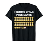 History Of USA Presidents American Patriotic Country T-Shirt