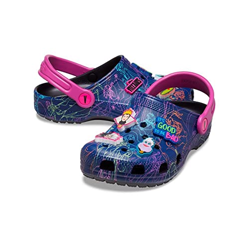 CROCS Classic Disney Villains Clog K - Black - J3 , 207722-001-J3, Kids Unisex , Black , J3
