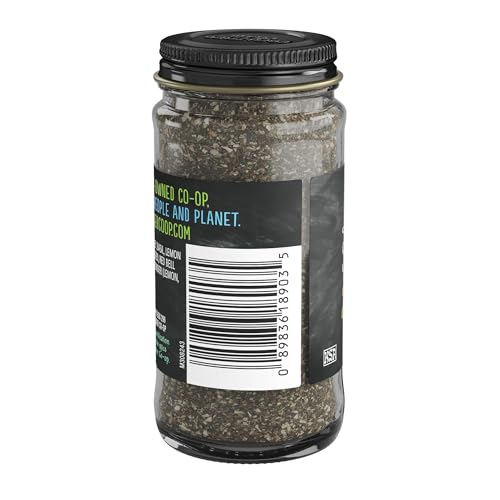 Frontier Co-op All-Purpose Seasoning, Onion, Parsley, Basil, Lemon Peel, Thyme, Garlic and other Aromatic Spices, Salt Free, Kosher | 1.2 Ounce (Pack of 1) - Image 4