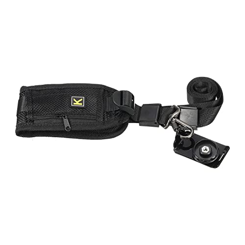 Patikil Camera Strap, Cloth Adjustable Shockproof Neck Shoulder Rope Holder With Quick Release Plate For Outdoor Photography Camera, Black #TOP2