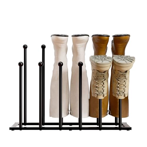 Support pour bottes de pluie et étagère à chaussures moderne en métal