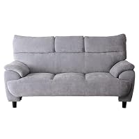 Amazon｜3人掛けソファ ファブリック 幅183×奥行90×高さ90×座面高42cm