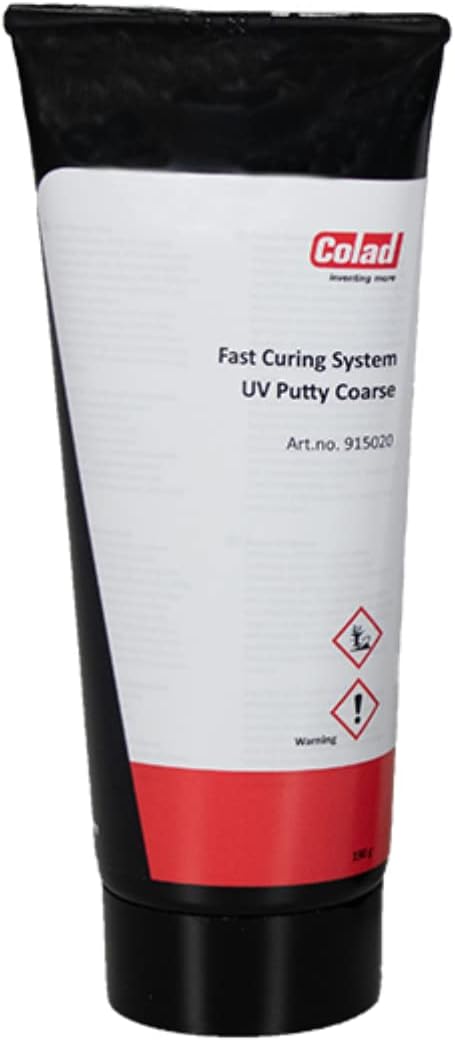 Colad Fast Curing System Coarse UV Putty