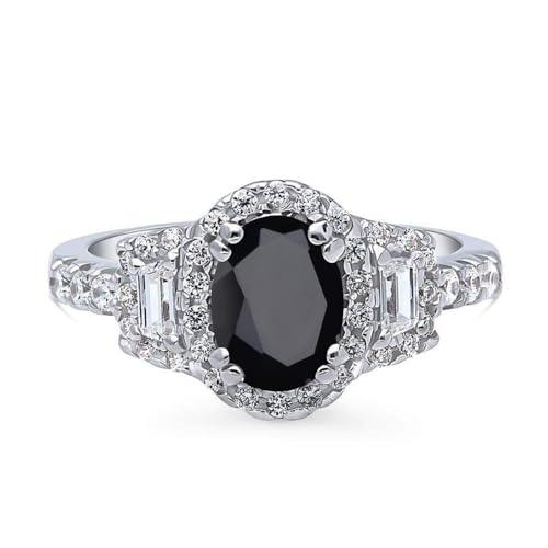 10K 14K 18K Solid Gold 1.5 Carat 8X6 MM Oval Shape Gemstone Engagement Ring for Women Emerald Cut Halo Moissanite Gemstone Birthstone Anniversary Wedding Rings