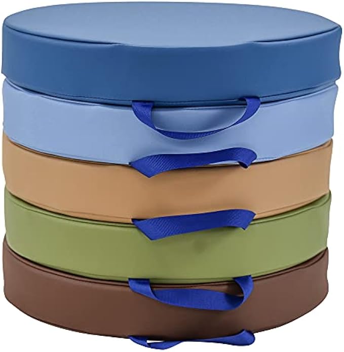 15" Woodland Round Cushions - Set of 5