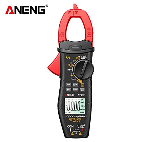 Romacci ST192 600A DC AC alicate amperímetro 6000 contagens multímetro digital com variação automáti