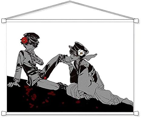 Amazon 地縛少年花子くん B2タペストリー やしろ ねね はなこくん プリント アニメ ィザービジュアル アニメ 萌えグッズ 通販