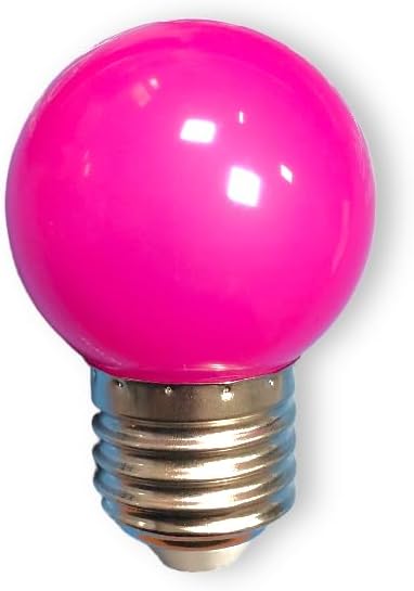 Single-Work LED Night Light, E27 Hear, 1W, Colorful, Daylight [Energy Class A]