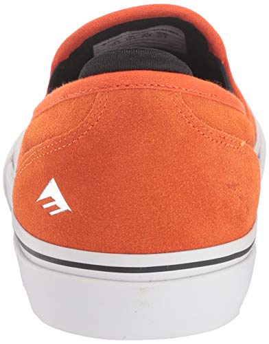 Emerica Men's Wino G6 Slip-On X Bronson Shoes,12,Orange #TOP2