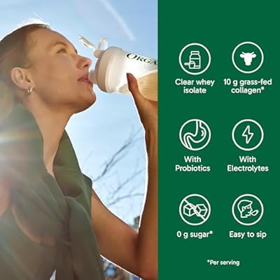 Organika Lemonade All Day Protein Hydrator, 22.93 OZ