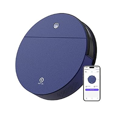 AMAZON - OKP K3 Robot Vacuum Cleaner Self-Charging Robotic Vacuum Cleaner with 2000Pa Strong Suction Voice Control for Hardfloor and Carpet,Blue