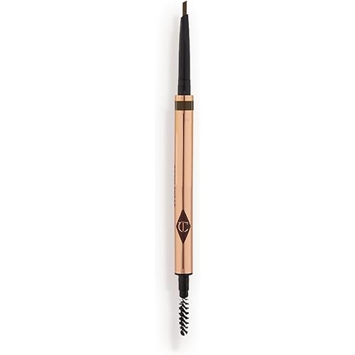 Charlotte Tilbury Brow Cheat Eyebrow Pencil - Refillable Micro-Precision Brow Pencil with Angled Tip for Natural Hair-Like Strokes - 16-Hour Wear, Waterproof, Vitamin E + Carnauba Wax