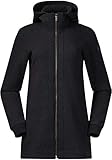 Bergans Oslo Wool Mantel Damen schwarz