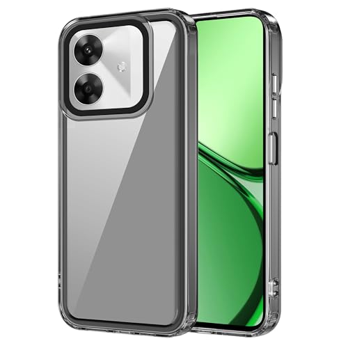 Image of Zapcase Back Case Cover for Realme C61 | Compatible for Realme C61 Back Cover | Case Cover with Camera Protection | (TPU + PC | Translucent Black)