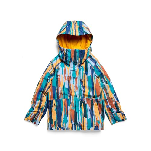 Burton Kids' Skimmer 2L Jacket, Paint Stripe, X-Small